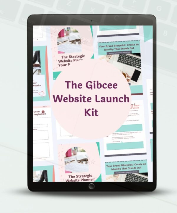 The Gibcee Website Launch Kit Cover - by Gibcee